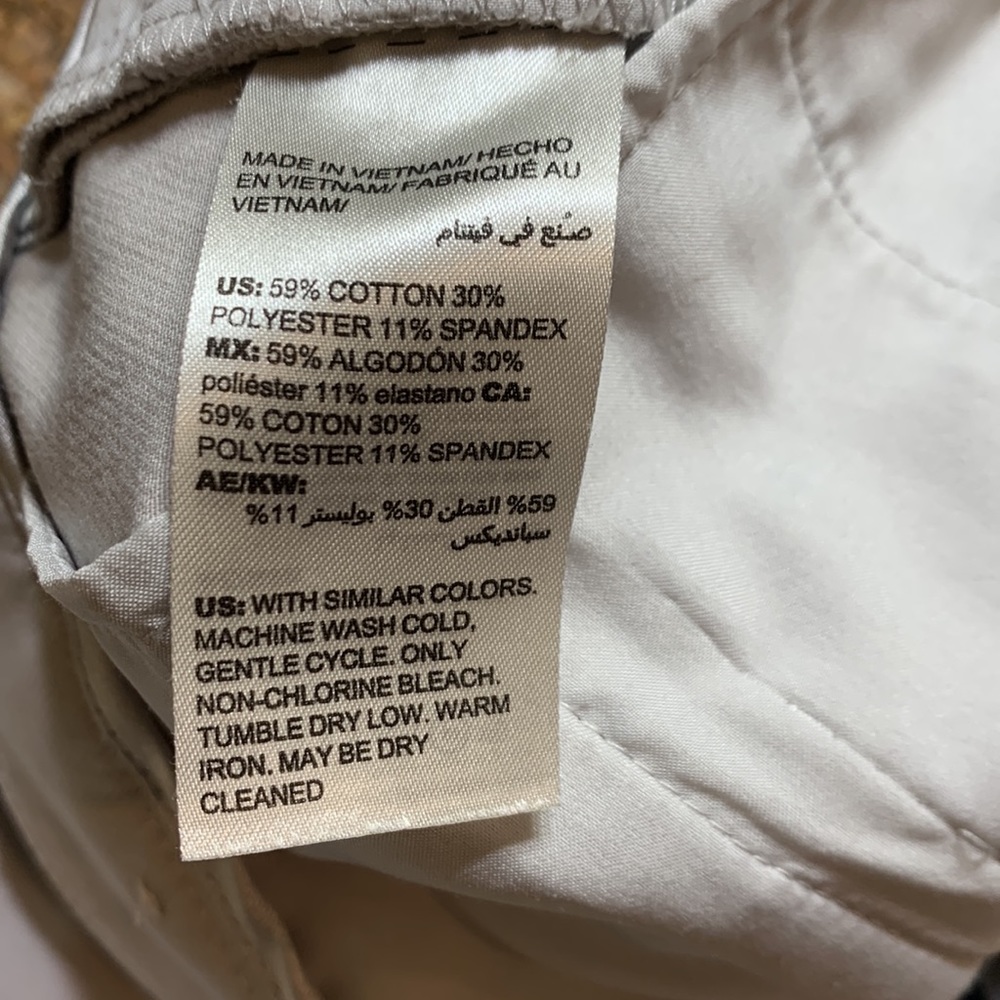 White House Black Market Slim Ankle Pants - Light Grey - Picture 8 of 8